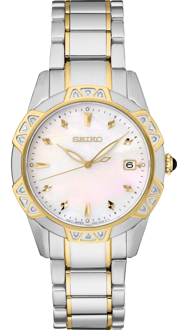 SEIKO Diamonds Versatile Two-Tone Finish Watch - SKK728