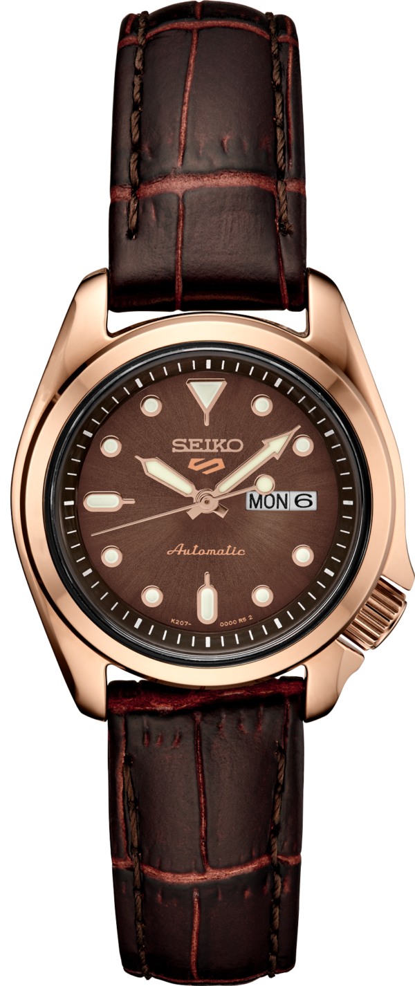 Seiko 5 Sports Automatic Watch with Chocolate Dial