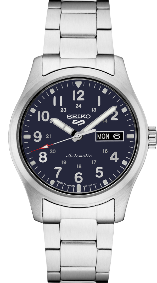 Seiko 5 Sports Inspired By Vintage Field/Military Style Watch