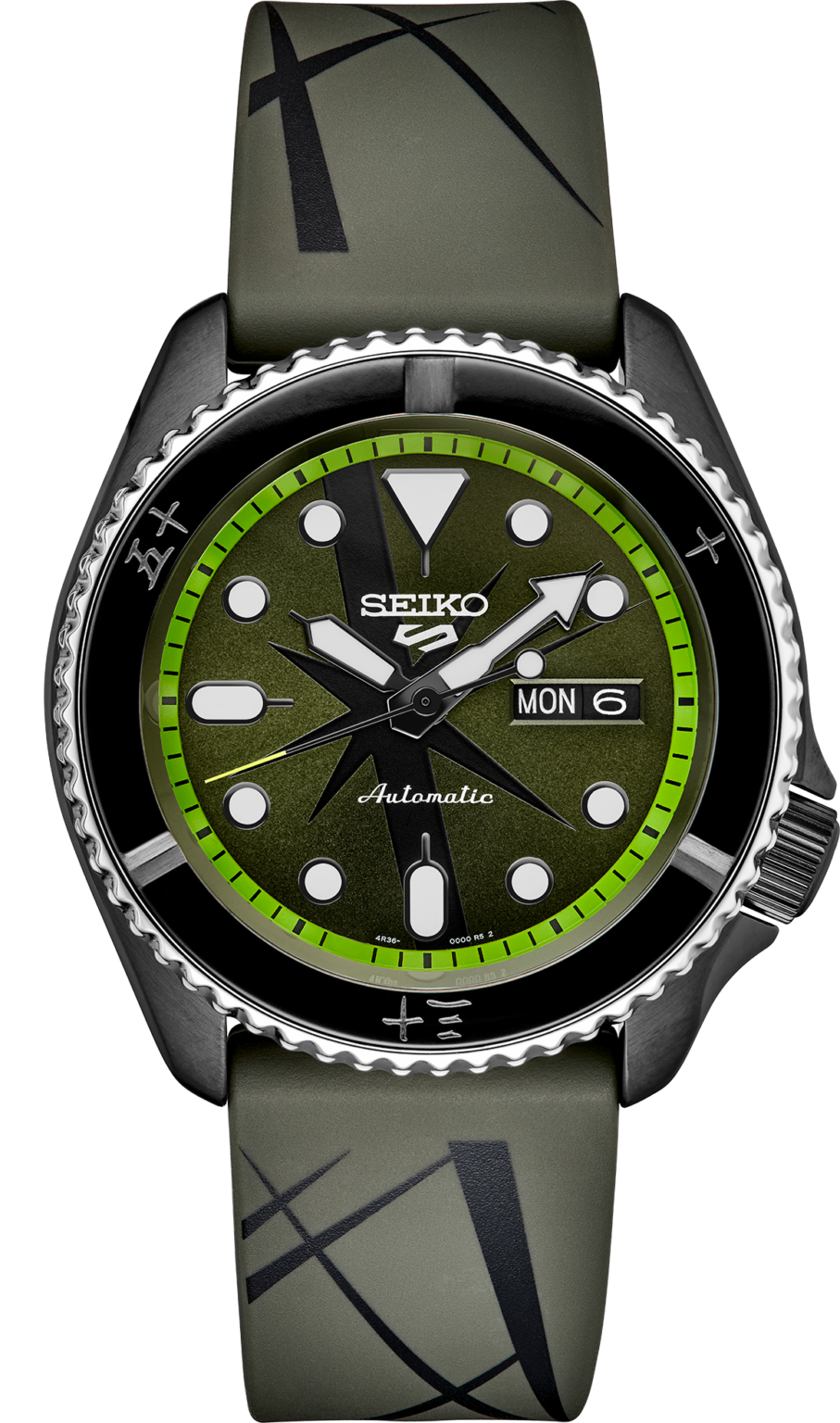 seiko 5 sports one piece limited edition zoro