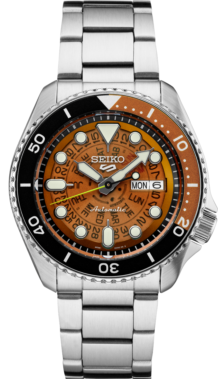 Seiko 5 Sports A tribute "Time Sonar" of the 1970s Watch SRPJ47