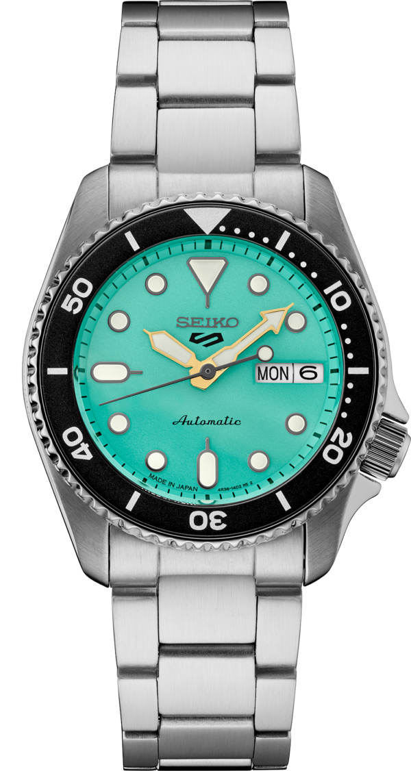 Seiko 5 Sports SKX Mid-Size With Vibrant Green Dial Watch