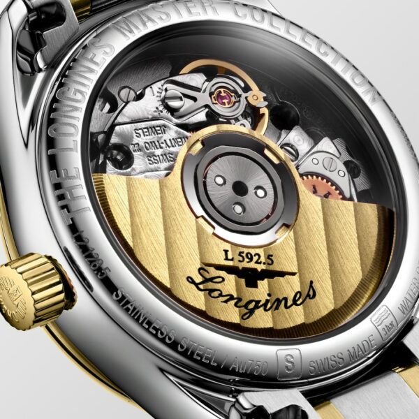 The Longines Master Collection Watch - L2.128.5.87.7 Back Detail
