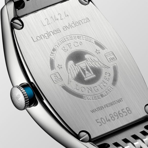 Longines Evidenza Automatic Watch - L2.142.4.70.6 back detail