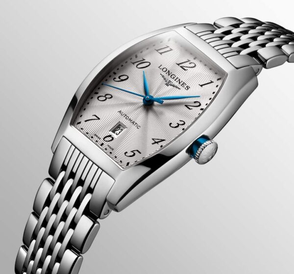 Longines Evidenza Ladies Automatic Steel Bracelet Watch - L2.142.4.73.6 Dial View