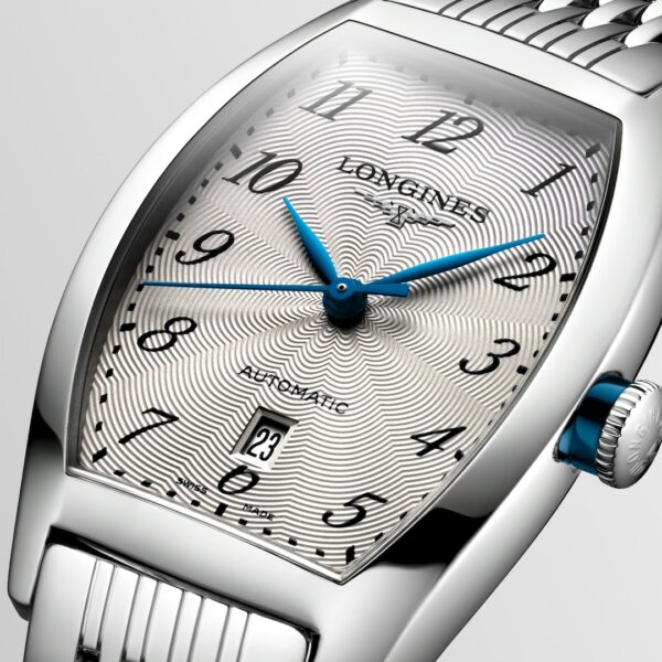 Longines Evidenza Ladies Automatic Steel Bracelet Watch - L2.142.4.73.6 Dial close view