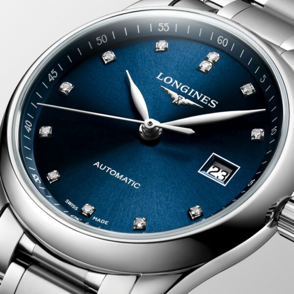 THE LONGINES MASTER COLLECTION WATCH - L2.257.4.97.6 dial closetest view