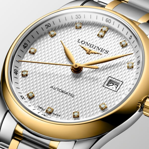THE LONGINES MASTER COLLECTION WATCH - L2.257.5.77.7 dial view 3