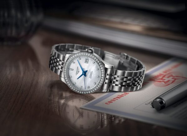 Longines Record Sapphire Crystal Watch - L2.320.0.87.6 Promotion Shoot