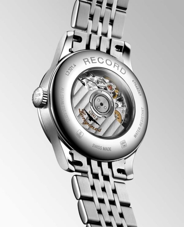 Longines Record Automatic Chronometer Watch - L2.321.4.11.6 Automatic