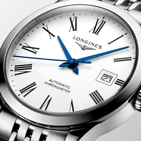 Longines Record 30mm Ladies Watch - L2.321.4.96.6 Dial Detail