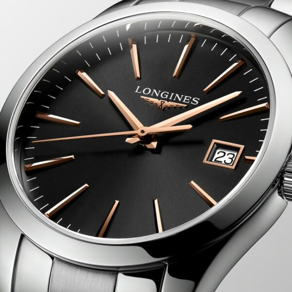 Longines Conquest Classic Watch - L2.386.4.52.6 dial detail