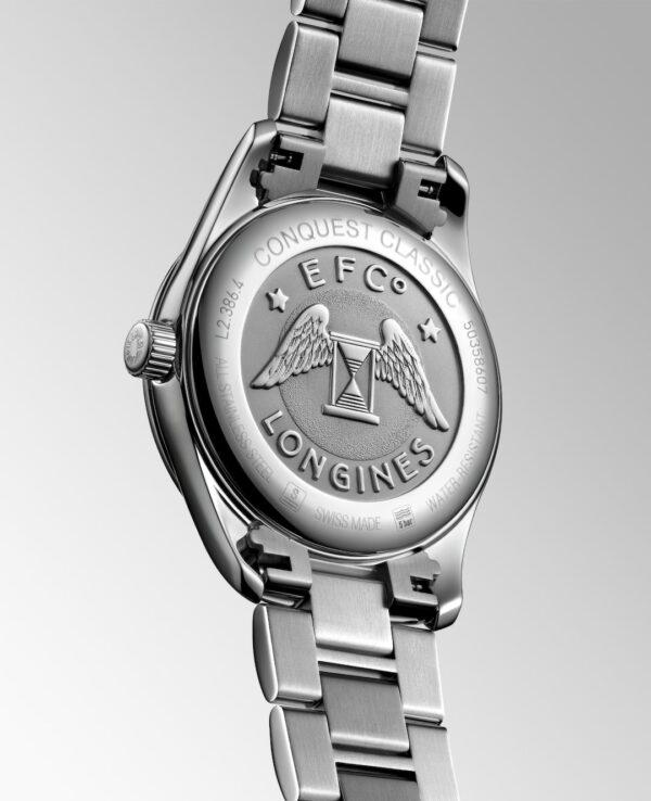 Longines Conquest Classic Quartz Watch - L2.386.4.72.6 Back