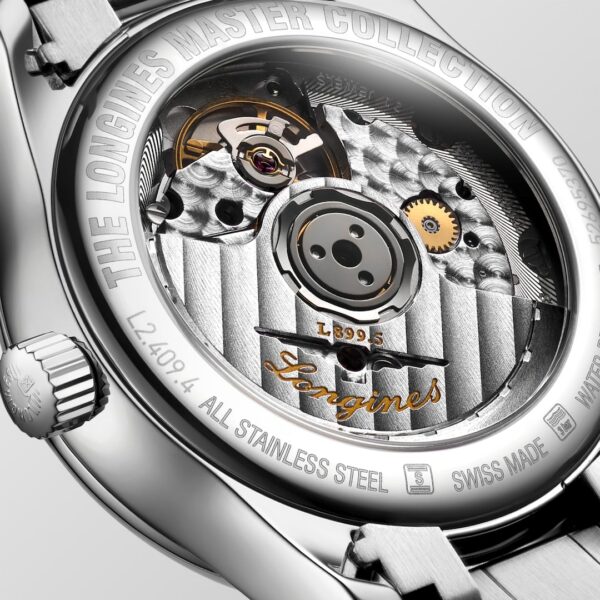 THE LONGINES MASTER COLLECTION - L2.409.4.87.6 close back view