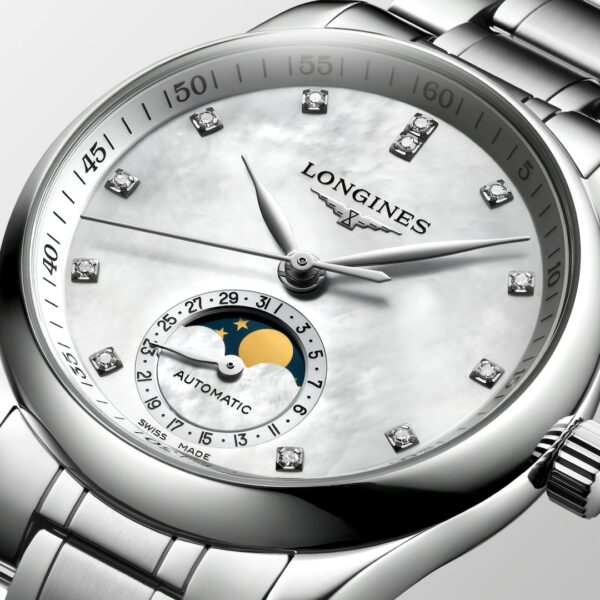 THE LONGINES MASTER COLLECTION - L2.409.4.87.6 dial close view