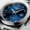 Longines Conquest Quartz Ladies Watch - L3.376.4.96.6 Dial close view