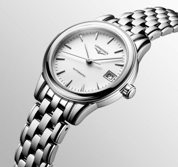 Longines Flagship Automatic Watch - L4.274.4.12.6 Sides