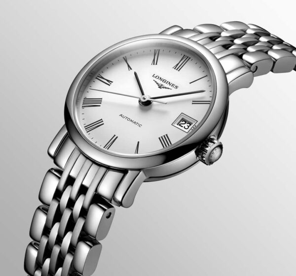 The Longines Elegant Collection Watch - L4.309.4.11.6 Sides