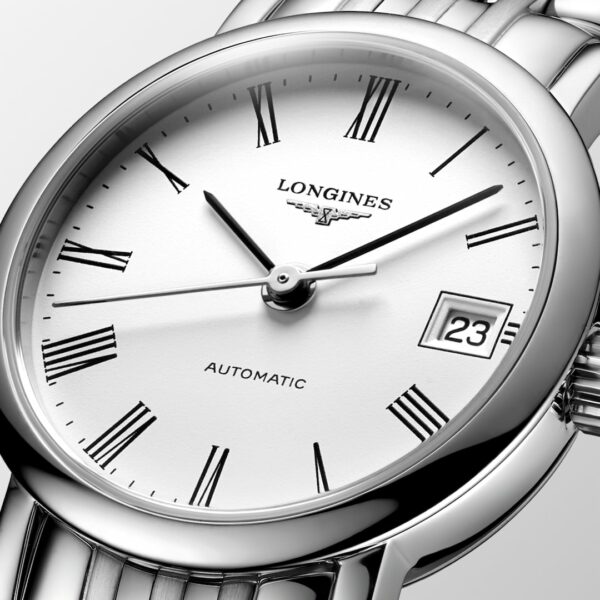 The Longines Elegant Collection Watch - L4.309.4.11.6 Dial view