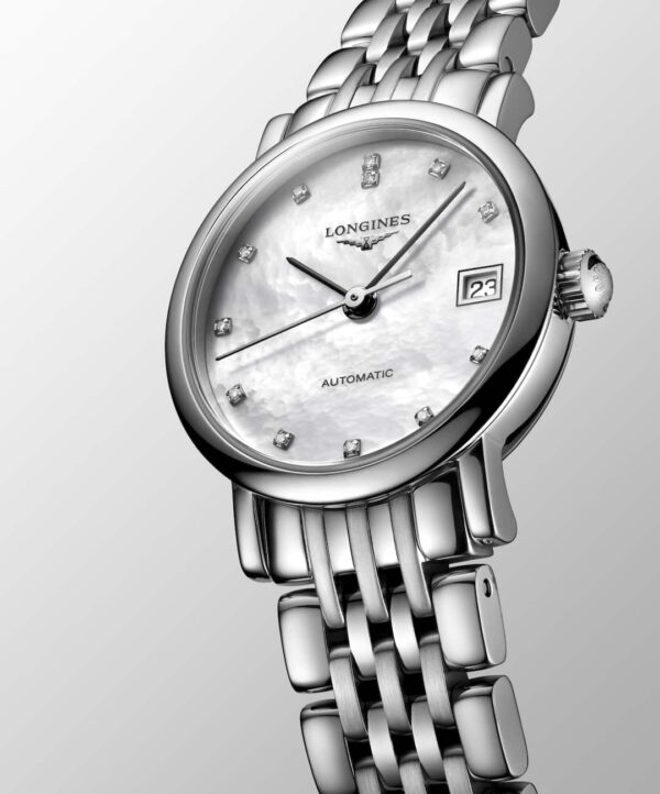 The Longines Elegant Collection Automatic Watch - L4.309.4.87.6 Dial view