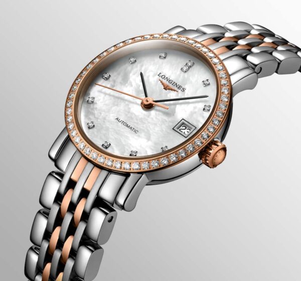 The Longines Elegant Collection Watch - L4.309.5.88.7 Sides