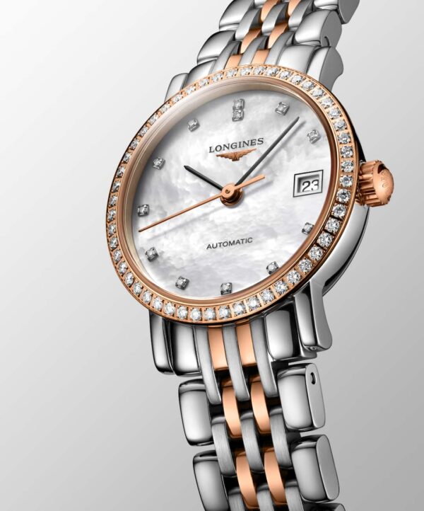 The Longines Elegant Collection Watch - L4.309.5.88.7 Dial view