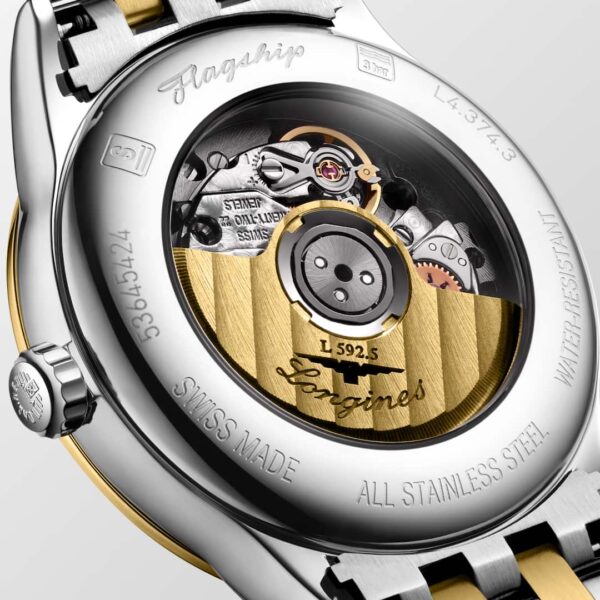Longines Flagship Automatic Diamond Watch - L4.374.3.37.7 Back Detail