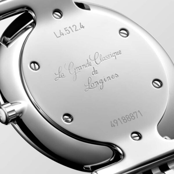 La Grande Classique De Longines Watch - L4.512.4.11.6 Back side Detail