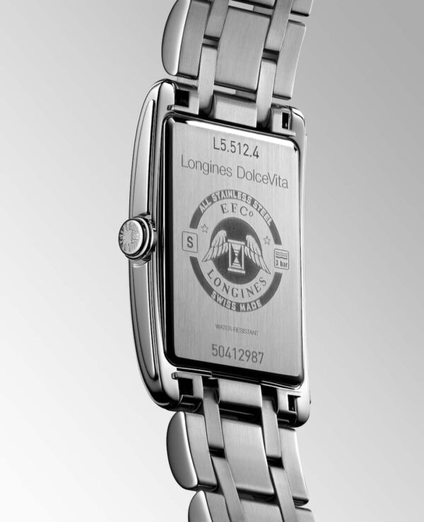 Longines DolceVita Collection Quartz Watch - L5.512.4.87.6 Dial Back