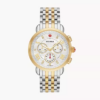 Michele Sport Sail Two-Tone Diamond Stainless Steel Watch MWW01C000142
