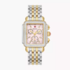 Michele Deco Two-Tone 18K Gold-Plated Diamond Watch MWW06A000796
