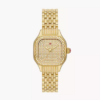 Michele Limited Edition Meggie 18K Gold-Plated Diamond Watch MWW33B000006