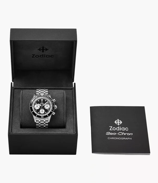 Zodiac Sea-Chron Automatic Stainless Steel Watch ZO3604 - 6