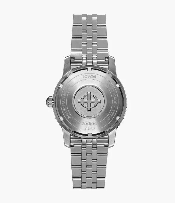 Zodiac Super Sea Wolf Stainless Steel Automatic Watch ZO9266 - 3
