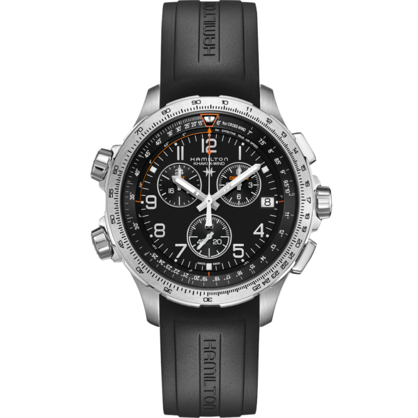 Hamilton Khaki Aviation X-Wind GMT Chrono Quartz Watch
