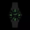 Zodiac Super Sea Wolf Skin Diver Automatic Stainless Steel Watch ZO9218 - Dark Glow