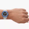 Zodiac x Rowing Blazers Super Sea Wolf GMT World Time Automatic Watch ZO9414 -Watch in wrist
