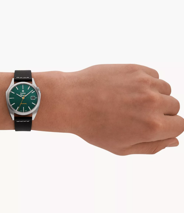 Zodiac Dress Olympos Automatic Leather Watch ZO9714 - Watch in wrist
