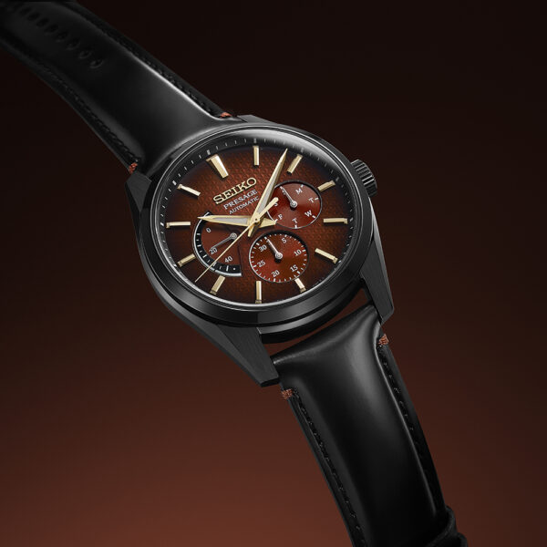 Seiko Presage Sharp Edged Series Kabuki-inspired Limited Edition Automatic Watch