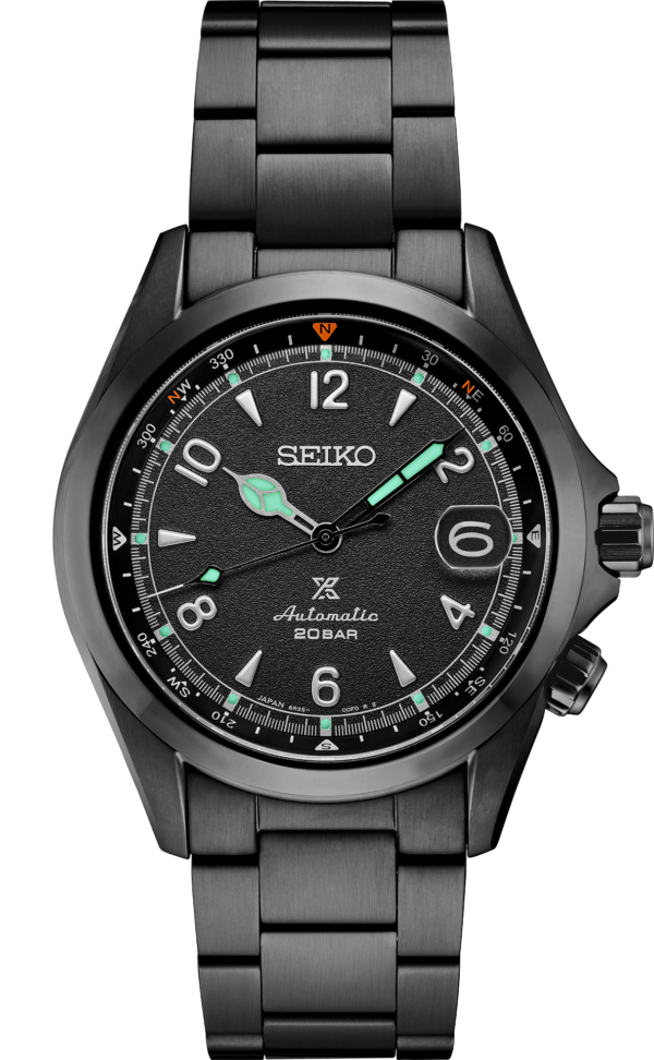 Seiko Prospex Alpinist Black Series Limited Edition Watch SPB337