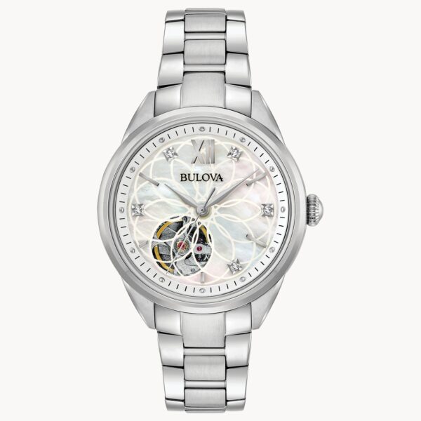 Bulova Classic Sutton Stainless Steel Automatic Watch - 96P181