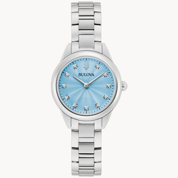 Bulova Sutton Quartz Diamond Accent Womens Watch - 96P250