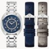 Bulova Classic Duality Stainless Steel Quartz Womens Watch - 96X160
