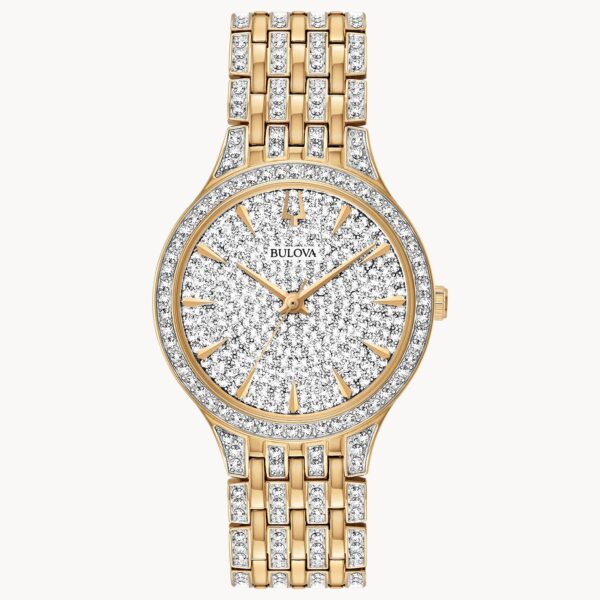 Bulova Phantom Crystal Quartz Womens Watch - 98L263