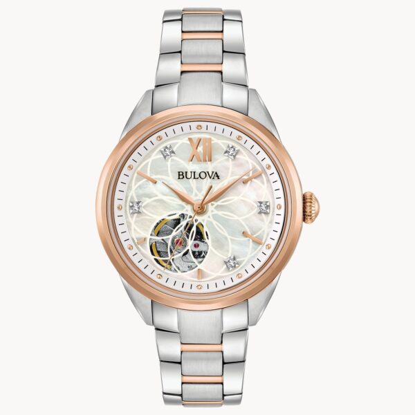 Bulova Classic Sutton Stainless Steel Automatic Watch - 98P170