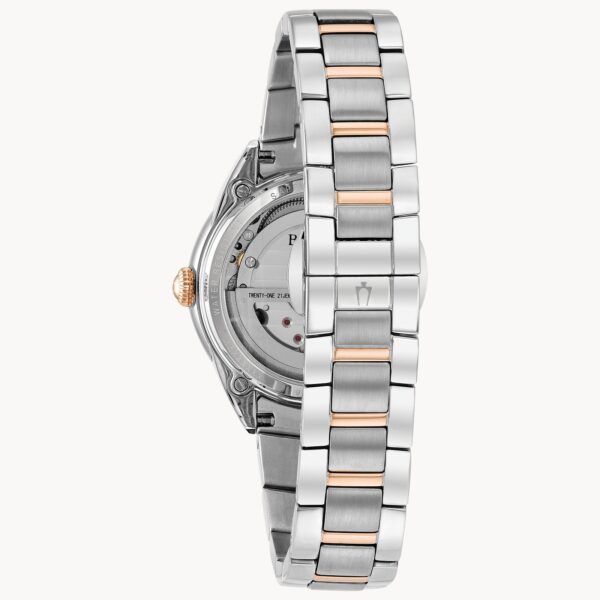 Bulova Classic Sutton Stainless Steel Automatic Watch - 98P170 - Image 3