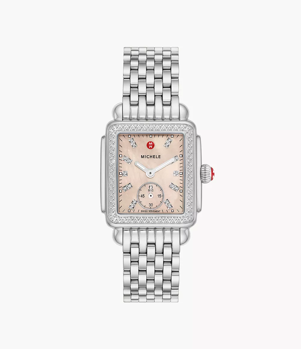 Deco Mid Stainless Steel Diamond Watch - MWW06V000131