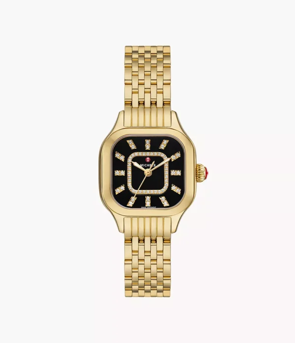 Meggie 18K Gold-Plated Diamond Watch - MWW33B000016