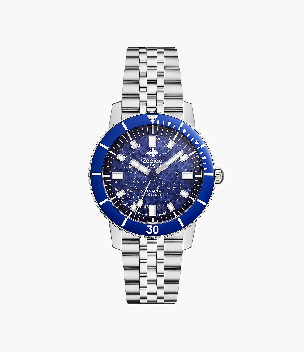 Zodiac Compression Diver II Stainless Steel Watch - ZO9312