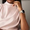 Two-Tone 18K Gold-Plated Bracelet Band for Apple Watch 38/40/41mm and 42/44/45/49mm® - MS20GL285048 - Image 8